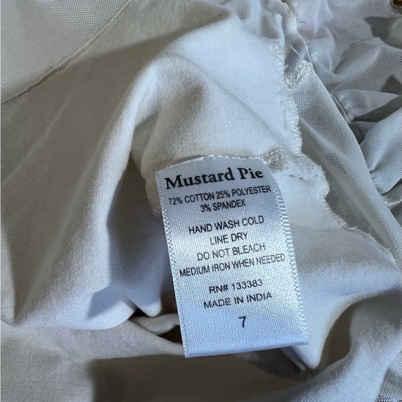 Mustard pie dress size 7 - Picture 3 of 6